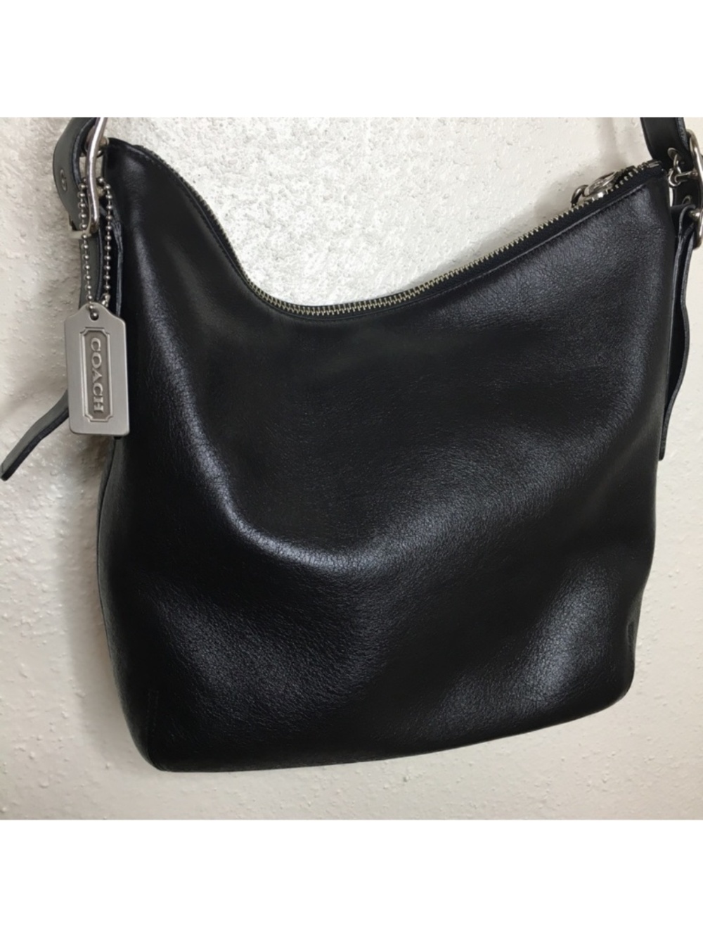COACH Vintage Black Leather Legacy Slim Shoulder Bag - Picture 5 of 11